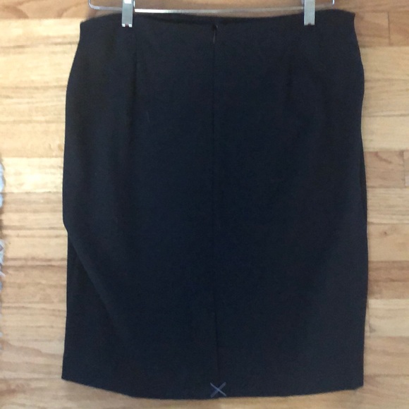 NWOT Talbots black skirt - Picture 2 of 7